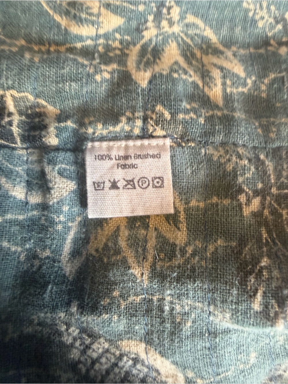 Magnolia Pearl Blue Patchwork Tie-Front Kimono - Picture 5 of 5